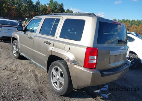 2008 Jeep Patriot Sport from USA, damaged, VIN 1J8FF28W88D563999